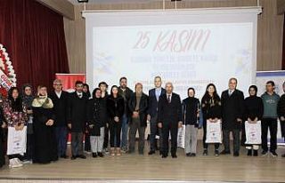 Sevgi, şefkat ve merhameti resmettiler ödülü kaptılar