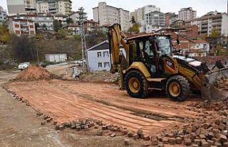 Şeyh Edebali Türbesi yolu çalışmaları devam...