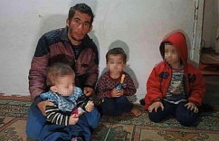 Şiddet ve açlığa maruz kalan çocuğun babası...