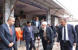 Siirt Valisi Hacıbektaşoğlu, Veysel Karani beldesinde...