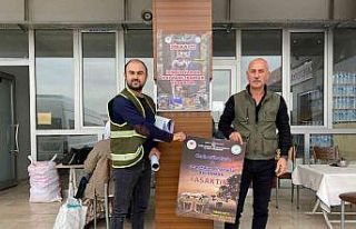 Siirt’te yaban hayatının korunması için afişler...