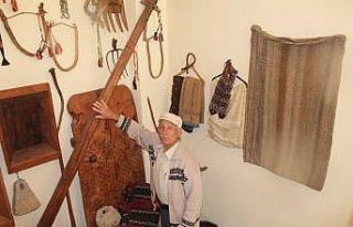 Sıla hasretiyle 17 yılda biriktirdiği eşyaları...