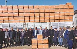 Sincikli arıcılara kovan desteği