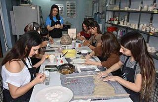 Şırnaklı kadınlar kültürel değerleri seramik...