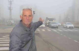 Sis etkili oldu, göz gözü görmedi