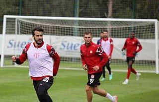 Sivasspor pas çalıştı