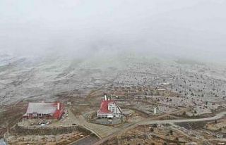 Sivas’ta kar yağışı etkili oldu