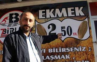 Sofralar ekmeksiz kalmasın diye ekmeği 2.5 TL’ye...