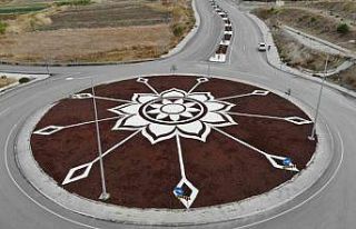 Soma’nın caddeleri nakış gibi işlendi