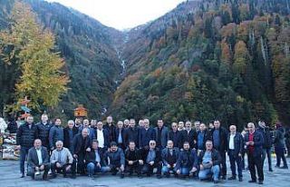 Suluovalı muhtarlar Karadeniz turu yaptı