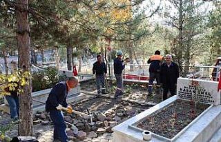 Sungurlu şehitliği yenileniyor