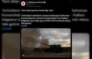 Taciz ateşi açan 8 PKK/YPG’li terörist etkisiz...