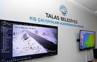 Talas kara kışa hazır