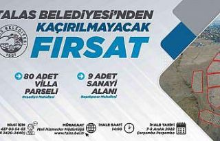 Talas’ta Kaçırılmayacak Yatırım Fırsatı