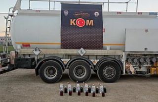 Tankerde 22 bin litre kaçak akaryakıt ele geçirildi