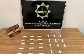 Tekirdağ’da 4 kişi uyuşturucudan yakalandı