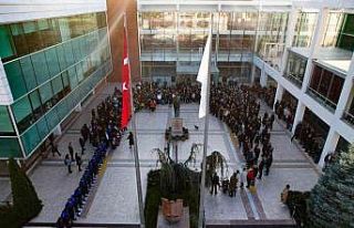 Tepebaşı’ndan Ata’ya saygı duruşu