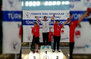 Tepebaşı’nın özel sporcuları büyük başarı...