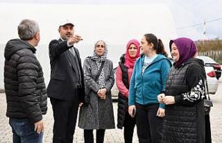 Terme’de alternatif tarıma destek