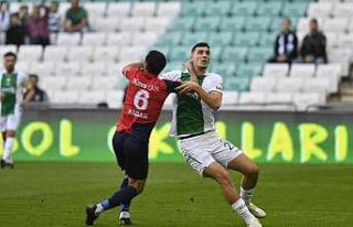 TFF 2. Lig: Bursaspor: 0 - Düzcespor: 0