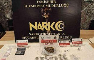 Torbacı operasyonunda bir miktar uyuşturucu madde...