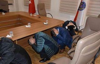 Tosya’da "çök kapan tutun" tatbikatı