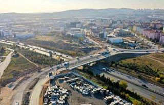 Trafiği rahatlatacak projede sona doğru