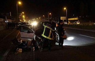 Trafikte "makas" terörü: 1 ağır yaralı