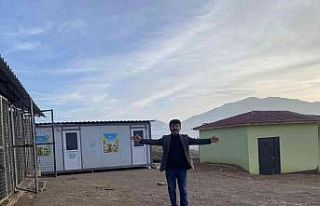 Tufanbeyli’de sokak hayvanlarına donanımlı barınak