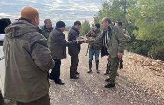 Tüm avcılar denetimden geçti, 1 avcıya ceza kesildi