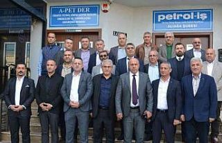 Türk-İş’e bağlı tüm sendika başkanları Aliağa’da...