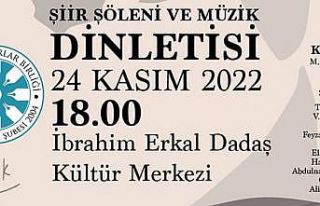 TYB Erzurum Şubesi Öğretmenler Gününü şiir...