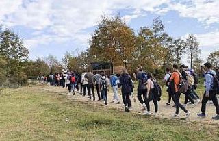 Üniversite öğrencileri Aslanlar Göleti’ni keşfetti