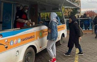 Üniversite öğrencilerine sınav haftasında ücretsiz...