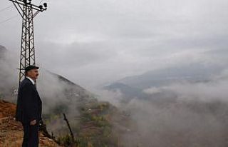 Vali Canalp, Sason’da iki günde 50 köyü dolaştı