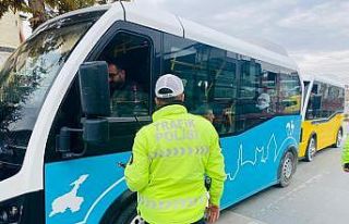 Van’da 20 araç trafikten men edildi