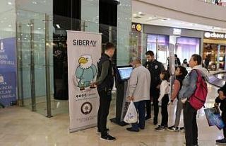 Vatandaşları siber suçlara karşı bilinçlendirdiler