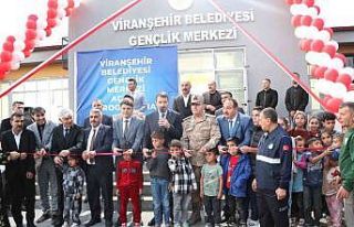 Viranşehir’de gençlik merkezinin açılışı...
