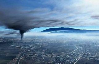 Yanardağ değil, fabrika yangını