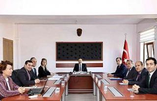 Yeni hükümet konakları için değerlendirme toplantısı...