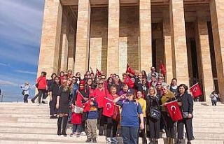 Yenimahalleli engelliler Anıtkabir’de