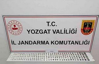 Yozgat’ta 192 sikke ele geçirildi