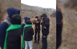 Yürüyüş yaparken kayboldular