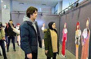 ZBEÜ’de sergi ile kadına yönelik şiddet farkındalığı...