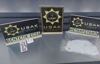 100 gram metamfetaminle yakalanan 2 şüpheli tutuklandı