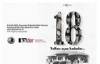 ’18, Yolları Açan Kadınlar’ belgeseli, Kartal’da...