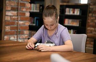 25 binden fazla kitap bulunan Kitaphane öğrencilerin...