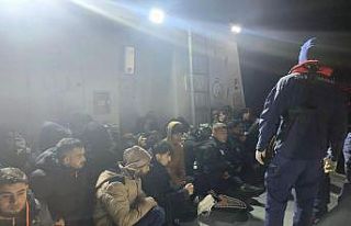 35 düzensiz göçmen yakalandı