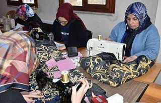 39 bin nüfuslu ilçede açılan kurslar sayesinde...