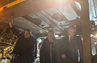 3 kilometrelik yol beton oluyor